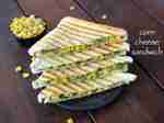 Corn & Cheese Sandwich